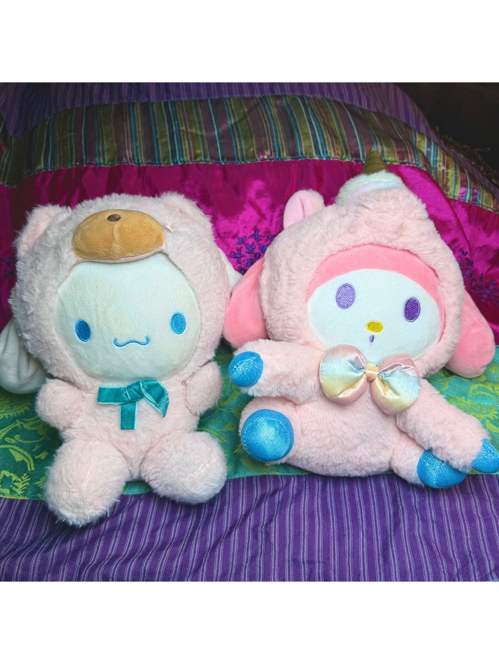 Cinnamoroll Sanrio Plush Set My Melody Teddy Unicorn Set